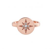 Olivia Burton North Star Disc Rose Gold Ring