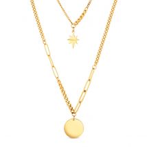 Amori Polarise Necklace, Gold