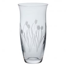Royal Scot Crystal Wild Tulip Large Vase, 230mm