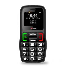 TTfone TT220 Big Button Mobile Phone | Basic Mobile Phone for Elderly with Mains Charger +£4.99 / No Sim Card