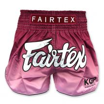 BS Fairtex X KGP Maroon Fade Muaythai Shorts