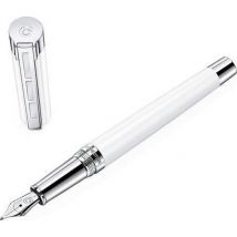Füllfederhalter - Staedtler - Initium - Resina Resin - Weiß - F - mit Geschenketui