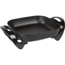 Skoov 2-in-1 Elektro BBQ Grill – Mit Hotpot & Deckel – Antihaft – Indoor Grill - Schwarz