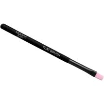 Moods Gellac Flachpinsel 8 cm - Flacher Nagelpinsel für Gellack & Nailart - Farbe: Schwarz