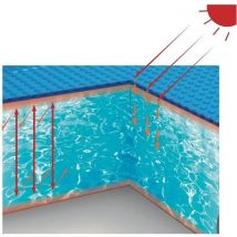Sonnensegel für Souffleusen ø 300 cm - blau
