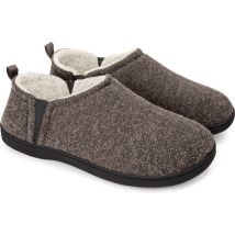 Hausschuhe Männer - Hausschuhe - Grau - Rutschfest - Größe 40/41 - Comfeet