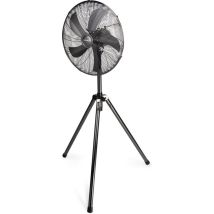 Lifetime Air Stativ-Ventilator - 230V - Höhe 125-145 CM - Dreibein-Stativ - 3 Geschwindigkeiten - Oszillationsfunktion - Neigbar - Silber