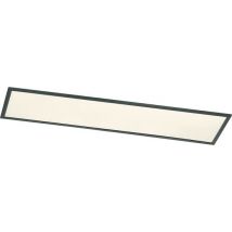 Trio leuchten - LED-Deckenleuchte - Deckenleuchte - 31W - Warmweiß 3000K - Dimmbar - Rechteckig - Schwarz - Aluminium