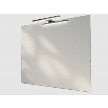 LoooX Luxus-Badezimmer-Spiegel mit LED-Licht - 80 x 65 cm