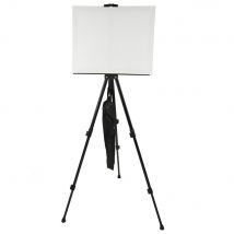 Artist Staffelei klappbar - mit Tasche - Höhenverstellbar - Metall - Schwarz