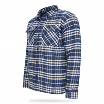 Soulstar Woodsman Holzfällerhemd - gefüttert - Marineblau - Größe XXL