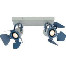 Lucide PICTO - Deckenstrahler für Kinderzimmer - 2xGU10 - Blau