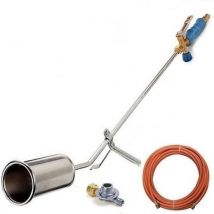 CFH - Unkrautbrenner GV900 - mit freiem Druckregler und 5-Meter-Gasschlauch