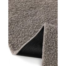 Benuta Essentials Teppich - Hellgrau - 160 x 160 cm
