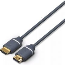 Philips HMDI-Kabel SWV5610G - 1,5 M - HDMI zu HDMI - 4K und UHD 2160p - Grau