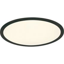 Trio leuchten - LED-Deckenleuchte - Deckenleuchte - 26W - Warmweiß 3000K - Dimmbar - Rund - Schwarz - Aluminium
