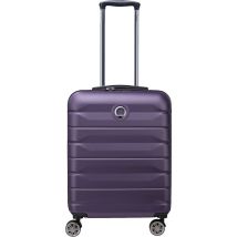 Delsey Air Armour 4 Wheel Slim Cabin Trolley 55/40 dunkelviolett