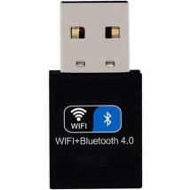 TechvavoÂ® Drahtloser USB WiFi Bluetooth Adapter - Drahtloser Dongle USB2.0 WiFi BT4.0 Adapter