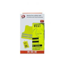 Allride - Reflektierende Sicherheitsweste - 1 Stück - Gelb