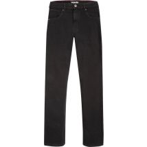 WRANGLER STRAIGHT BLACK RINSE REGULAR JEANS- MÄNNER