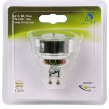 Lucide CFL BULB - Energiesparbirne - Ø 5 cm - GU10 - 1x8W 2700K - Weiß
