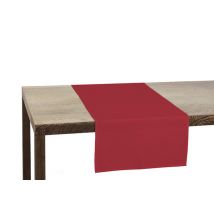 Dekor Weihnachts-Tischdecke Rot - 45 x 140 cm - Weihnachtsdruck