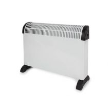 Perel Konvektorheizung mit Turbofunktion - 2000W - 3 Heizstufen - 58x19,6x42 cm