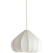 light & living Pendelleuchte zubeda creme - Ø58,5 cm - Moderne Textilpendelleuchte für Wohnzimmer, Esszimmer und Schlafzimmer