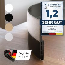 Five Dots Zugluftstopper für Türen - Selbstklebend - Hält die Wärme im Raum und stoppt die Zugluft unter der Tür - Zugluftstopper für Türen als Schutz vor Kälte
