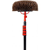 Hortensus Teleskop-Waschbürste - Mit Wasseranschluss und Seifenspender - 6,5 m lang