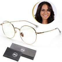 LC Eyewear Computerbrille - Blaulichtbrille - Displaybrille - Metall - Unisex - Gold