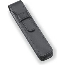Ledertasche für 1 Stück. schwarz