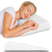 Keilkissen Orthopädisch - Bessere Schlafposition und zusätzliche Unterstützung - Rückenkissen für im Bett - Matratzenkeil - Für Baby & Erwachsene - Alyze