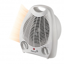 Plein Air Elektro-Heizlüfter TV-EC - 2000 W - Weiß - Bis zu 22 mÂ²