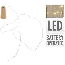 Kurk met 8 LED lampjes