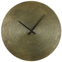 Licht & Wohnen - Uhr Cervino Gold - Metall Gold - 0x58x58cm (hxbxd)