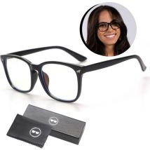 LC Eyewear Computerbrille - Blaulichtbrille - Displaybrille - Design - Unisex - Schwarz