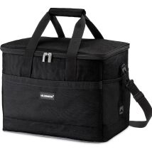 Heroic Kühltasche - 30L - 12 Stunden - 7 Fächer - Schwarz