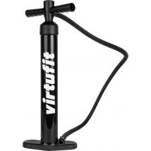 VirtuFit Single Action Pump - Schwarz - Vielseitige Pumpe - Mit Manometer - Bläst mühelos auf - Aufblasen - Sup Pump -