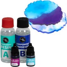 Epoxy Starter Pack - Komplettset - Epoxyharzformen - Hobby und Kreatives für Erwachsene und Kinder - DIY - Crafts&Co