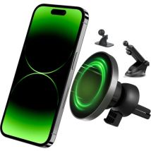 iSetchi Telefonhalterung - Auto - Starker Saugnapf - 3-in-1 - Armaturenbrett