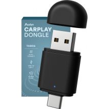 Audyn CarPlay Dongle - USB & USB-C - Geeignet für Android Auto & Carplay - CarPlay Wireless - Auto-Dongle - Drahtlos