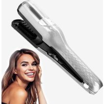 La Nou® Splitterentferner 4 - Splitterentferner - Inkl. Zubehör - Für Spliss - Splittertrimmer - Splitterentferner - Silber