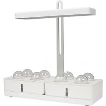 LEDVANCE Leuchte: für alle Oberflächen, Indoor Garden KIT 45- WT / 2- W, 22-...24- V, Abstrahlwinkel: 11-, Neutralweiß, 355- K, Gehäusematerial: Kunststoff/Edelstahl, IP2-