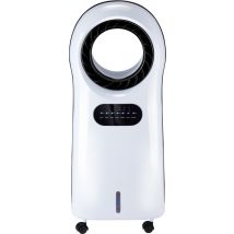 Lifetime Air Luftkühler - Mit Kühlelementen - Ventilator und Luftbefeuchter - Mobiles Klimagerät ohne Abfluss - Fernbedienung und Timer - Wassertank 3.5L - Umgebungsbeleuchtung