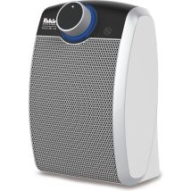 Fakir Trend HL 140 Keramik-Heizlüfter - Elektroheizgerät mit 2 Heizstufen - Weiß/Silber