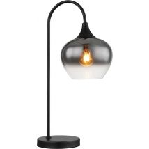 Globo Tischleuchte Maxy - schwarz - Metall - 15548T