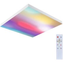 LED-Panel Loria Rainbow dynamic RGBW eckig 595x595mm 31W 2820lm RGB+ Schwarz dimmbar