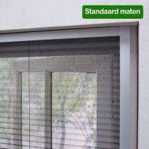 Bruynzeel Plissee-Fenster s500 123x155 WEISS