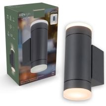 Led's Light AllWeather Double Außenleuchte - IP44 - Matt Anthrazit - 177 x 65 x 102 mm